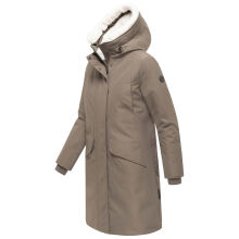 Navahoo Bibber-Beauty Damen Parka Stone Brown Gr&ouml;&szlig;e M - Gr.38