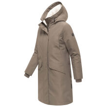 Navahoo Bibber-Beauty Damen Parka Stone Brown Gr&ouml;&szlig;e XL - Gr.42