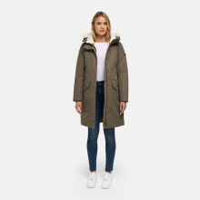 Navahoo Bibber-Beauty Damen Parka Stone Brown Größe XXXL - Gr.46