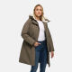 Navahoo Bibber-Beauty Damen Parka Stone Brown Gr&ouml;&szlig;e XXXL - Gr.46