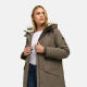 Navahoo Bibber-Beauty Damen Parka Stone Brown Gr&ouml;&szlig;e XXXL - Gr.46