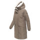 Navahoo Bibber-Beauty Damen Parka Stone Brown Gr&ouml;&szlig;e XXXL - Gr.46