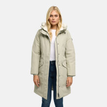 Navahoo Bibber-Beauty Damen Parka Pebble Grey Gr&ouml;&szlig;e M - Gr.38