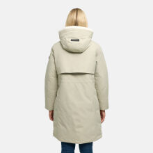 Navahoo Bibber-Beauty Damen Parka Pebble Grey Gr&ouml;&szlig;e M - Gr.38