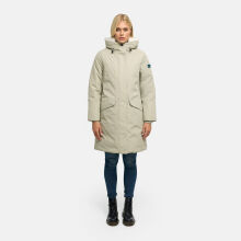 Navahoo Bibber-Beauty Damen Parka Pebble Grey Gr&ouml;&szlig;e L - Gr.40
