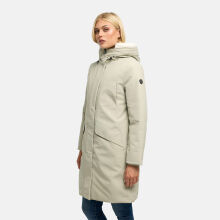 Navahoo Bibber-Beauty Damen Parka Pebble Grey Gr&ouml;&szlig;e L - Gr.40