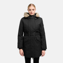 Marikoo Calistaa Damen Parka Schwarz Gr&ouml;&szlig;e S - Gr.36