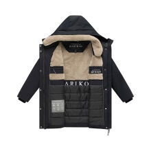 Marikoo Calistaa Damen Parka Schwarz Gr&ouml;&szlig;e M - Gr.38