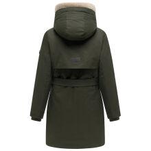 Marikoo Calistaa Damen Parka Dark Olive Gr&ouml;&szlig;e S - Gr.36