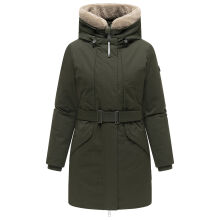 Marikoo Calistaa Damen Parka Dark Olive Gr&ouml;&szlig;e M - Gr.38