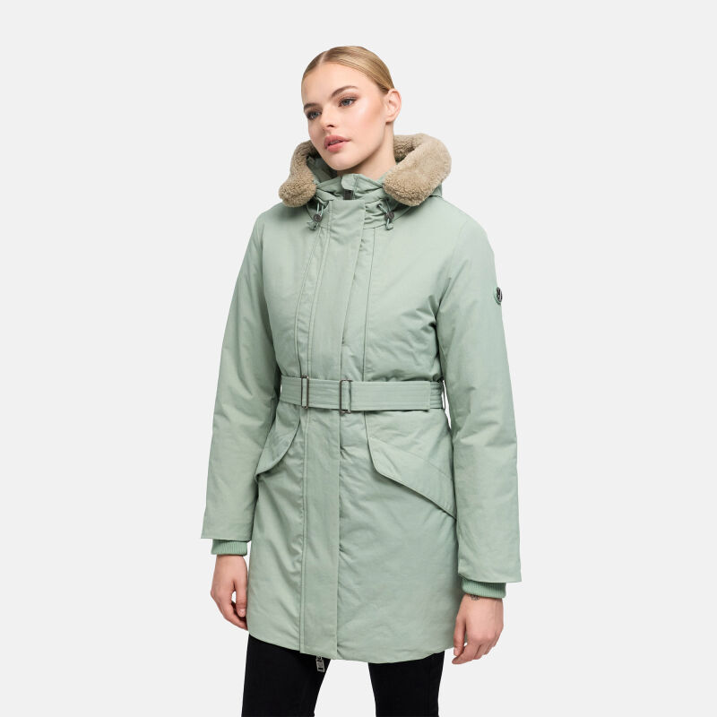 Marikoo Calistaa Damen Parka Smokey Mint Gr&ouml;&szlig;e XS - Gr.34