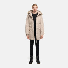 Marikoo Calistaa Damen Parka Light Taupe Gr&ouml;&szlig;e XS - Gr.34