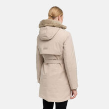 Marikoo Calistaa Damen Parka Light Taupe Gr&ouml;&szlig;e L - Gr.40