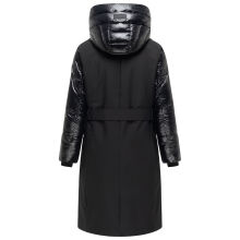 Navahoo City-Glow Damen Trenchcoat Schwarz Gr&ouml;&szlig;e XS - Gr.34