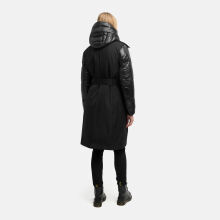 Navahoo City-Glow Damen Trenchcoat Schwarz Gr&ouml;&szlig;e M - Gr.38