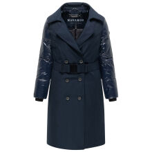 Navahoo City-Glow Damen Trenchcoat Navy Gr&ouml;&szlig;e XS - Gr.34