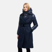 Navahoo City-Glow Damen Trenchcoat Navy Gr&ouml;&szlig;e XL - Gr.42