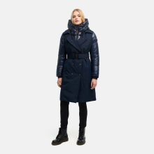 Navahoo City-Glow Damen Trenchcoat Navy Gr&ouml;&szlig;e XXL - Gr.44