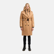 Navahoo City-Glow Damen Trenchcoat Camel Gr&ouml;&szlig;e XL - Gr.42
