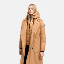 Navahoo City-Glow Damen Trenchcoat Camel Gr&ouml;&szlig;e XXL - Gr.44