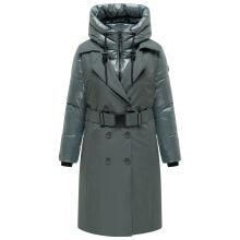 Navahoo City-Glow Damen Trenchcoat Stone Green Gr&ouml;&szlig;e XL - Gr.42