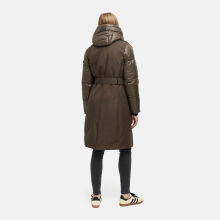 Navahoo City-Glow Damen Trenchcoat Dark Green Gr&ouml;&szlig;e XS - Gr.34