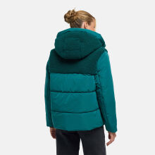 Marikoo Elidee Damen Teddypl&uuml;sch Jacke Ocean Green Gr&ouml;&szlig;e M - Gr.38