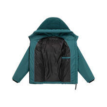 Marikoo Elidee Damen Teddypl&uuml;sch Jacke Ocean Green Gr&ouml;&szlig;e M - Gr.38