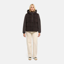 Marikoo Elidee Damen Teddypl&uuml;sch Jacke Choco Gr&ouml;&szlig;e XS - Gr.34