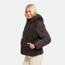Marikoo Elidee Damen Teddypl&uuml;sch Jacke Choco Gr&ouml;&szlig;e XS - Gr.34