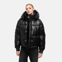 Marikoo Glimini Damen Steppjacke Schwarz Gr&ouml;&szlig;e L - Gr.40