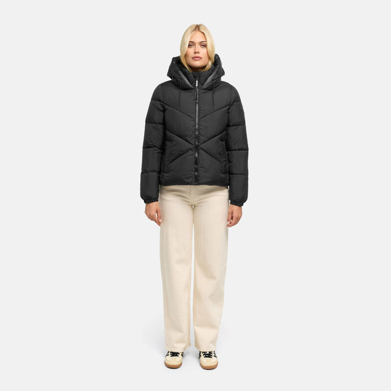 Marikoo Pinaa Damen Steppjacke Schwarz Gr&ouml;&szlig;e S - Gr.36