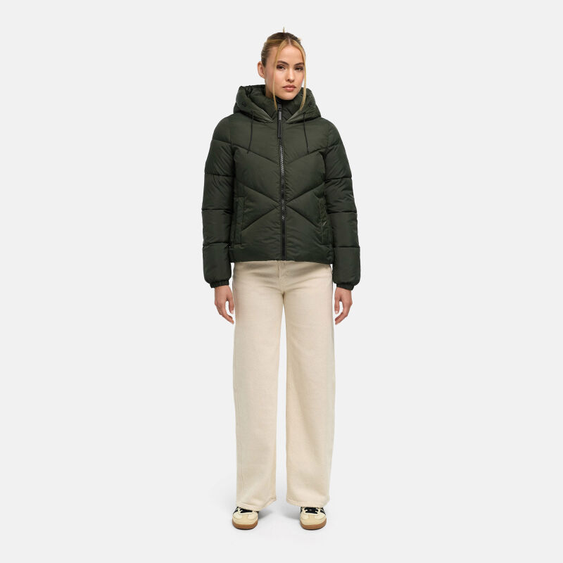 Marikoo Pinaa Damen Steppjacke Dark Olive