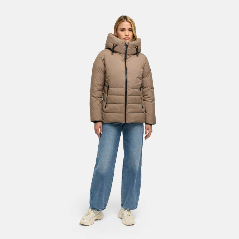 Navahoo Waldengel Damen Steppjacke Taupe Grey Gr&ouml;&szlig;e XS - Gr.34