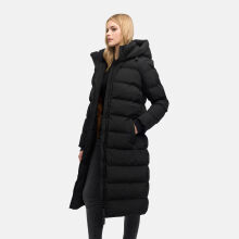 Marikoo Harukaa Damen Steppmantel Schwarz Gr&ouml;&szlig;e XXL - Gr.44
