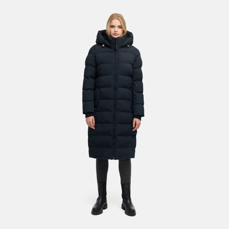Marikoo Harukaa Damen Steppmantel Navy