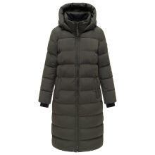 Marikoo Harukaa Damen Steppmantel Dark Olive Gr&ouml;&szlig;e M - Gr.38