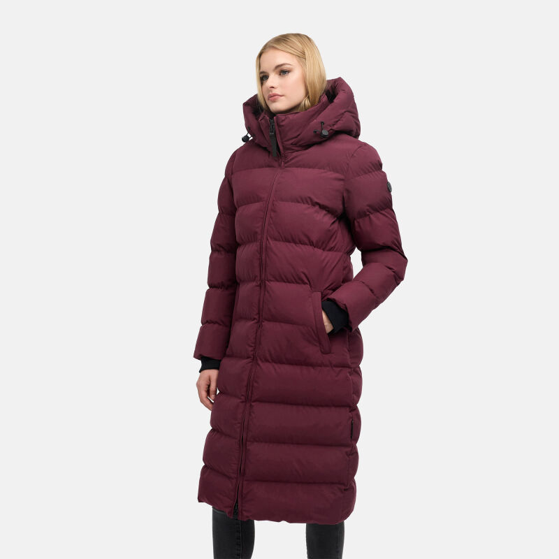 Marikoo Harukaa Damen Steppmantel Wine