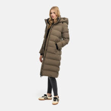 Marikoo Harukaa Damen Steppmantel Stone Brown Gr&ouml;&szlig;e S - Gr.36