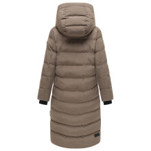 Marikoo Harukaa Damen Steppmantel Stone Brown Gr&ouml;&szlig;e S - Gr.36