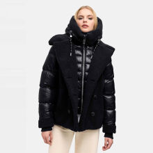 Navahoo Kuschelh&auml;schen Damen Teddy Jacke Mit Futter Schwarz Gr&ouml;&szlig;e L - Gr.40