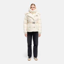 Navahoo Kuschelh&auml;schen Damen Teddy Jacke Mit Futter Offwhite Gr&ouml;&szlig;e S - Gr.36