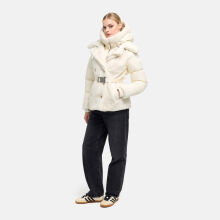 Navahoo Kuschelh&auml;schen Damen Teddy Jacke Mit Futter Offwhite Gr&ouml;&szlig;e XL - Gr.42