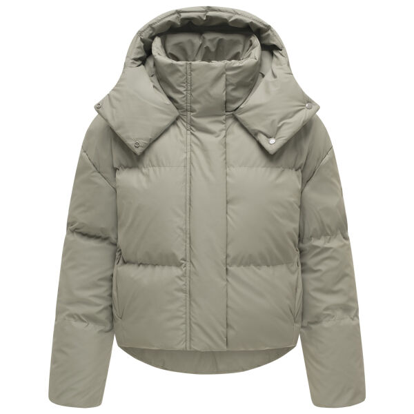 Marikoo Luluu Damen Steppjacke Stone Grey Gr&ouml;&szlig;e XL - Gr.42