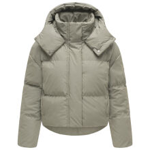 Marikoo Luluu Damen Steppjacke Stone Grey Gr&ouml;&szlig;e XL - Gr.42
