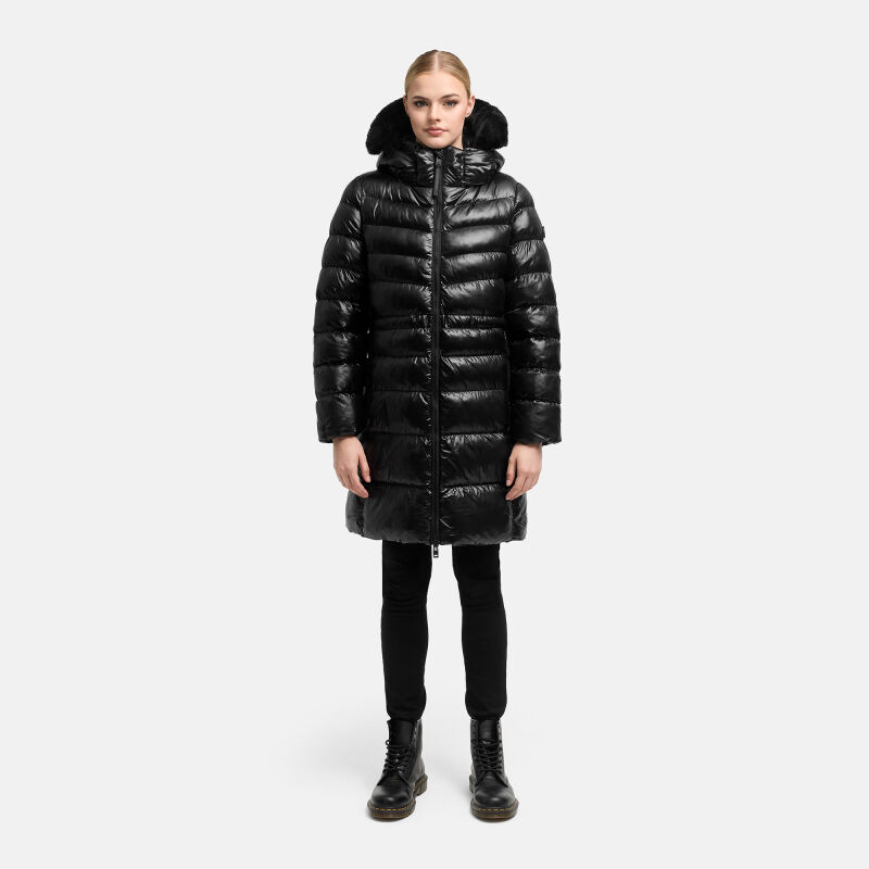 Navahoo Lumeiaa Damen Steppmantel Schwarz