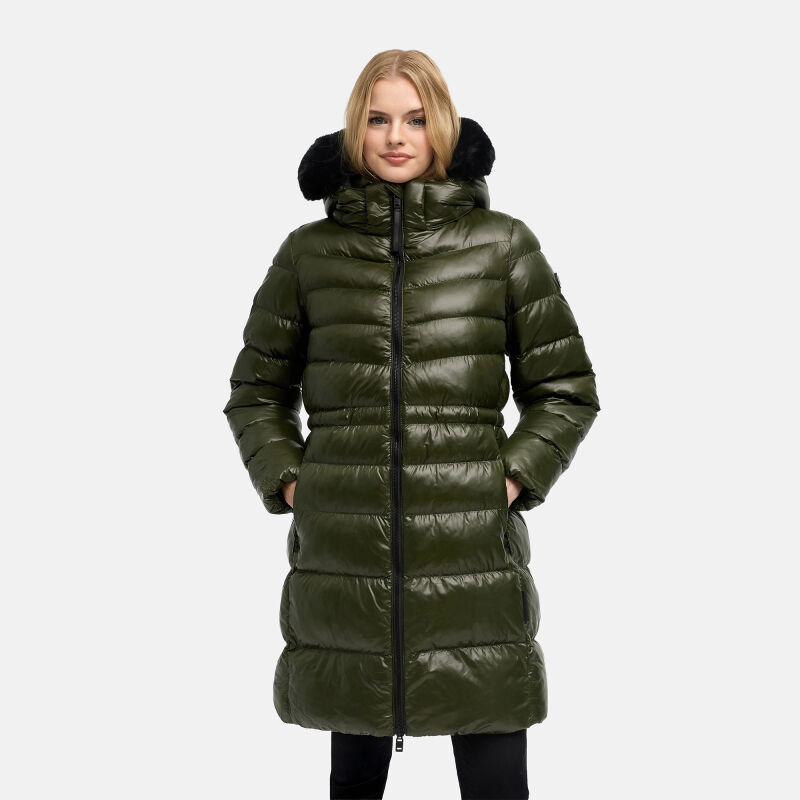 Navahoo Lumeiaa Damen Steppmantel Dark Olive