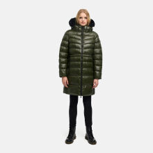 Navahoo Lumeiaa Damen Steppmantel Dark Olive Gr&ouml;&szlig;e S - Gr.36
