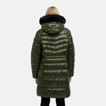 Navahoo Lumeiaa Damen Steppmantel Dark Olive Gr&ouml;&szlig;e M - Gr.38