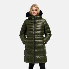 Navahoo Lumeiaa Damen Steppmantel Dark Olive Gr&ouml;&szlig;e L - Gr.40
